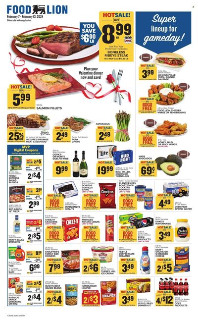 Food Lion (SC) Weekly Ad Flyer Specials February 7 to February 13, 2024
