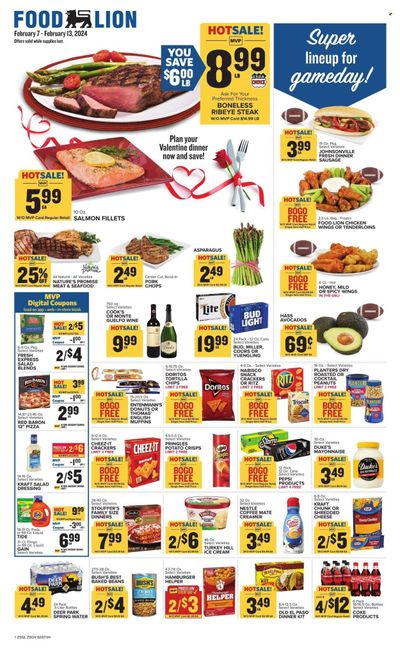 Food Lion (SC) Weekly Ad Flyer Specials February 7 to February 13, 2024