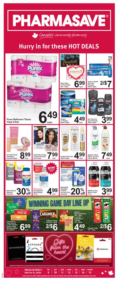 Pharmasave (West) Flyer February 9 to 15