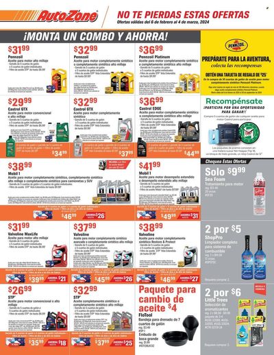Autozone (PR) Weekly Ad Flyer Specials February 6 to March 4, 2024