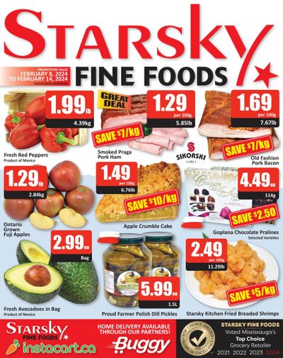 Starsky Foods Flyer February 8 to 14