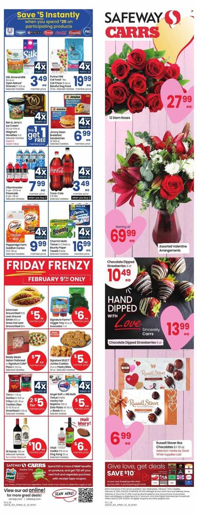 Safeway (AK) Weekly Ad Flyer Specials February 7 to February 13, 2024