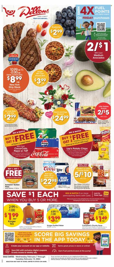 Dillons (KS) Weekly Ad Flyer Specials February 7 to February 13, 2024