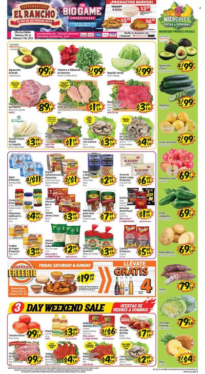 El Rancho (TX) Weekly Ad Flyer Specials February 7 to February 13, 2024