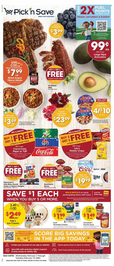 Pick ‘n Save (WI) Weekly Ad Flyer Specials February 7 to February 13, 2024