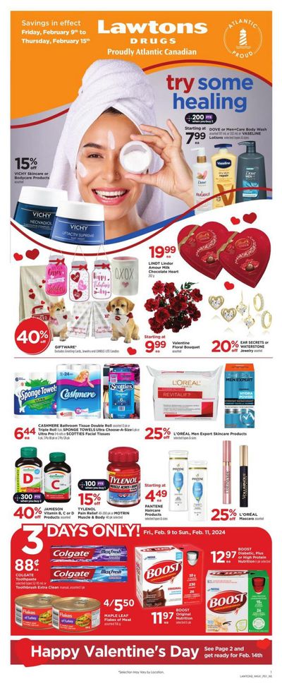 Lawtons Drugs Flyer February 9 to 15