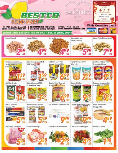 BestCo Food Mart (Etobicoke) Flyer February 9 to 15