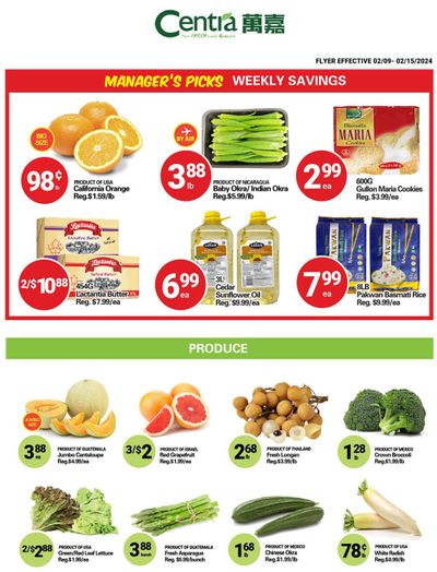Centra Foods (North York) Flyer February 9 to 15