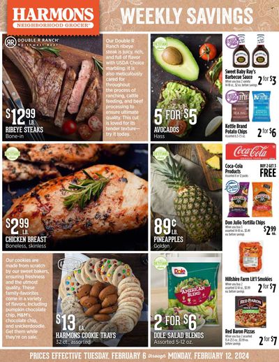 Harmons (UT) Weekly Ad Flyer Specials February 6 to February 12, 2024