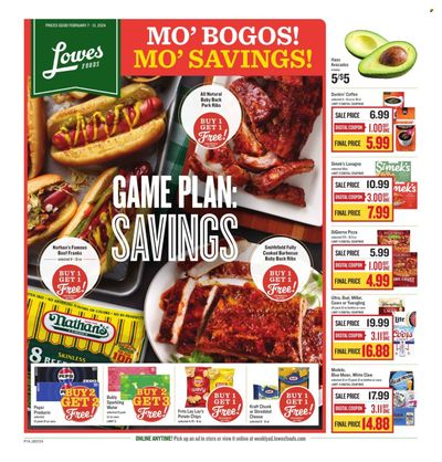 Lowes Foods (NC, SC) Weekly Ad Flyer Specials February 7 to February 13, 2024