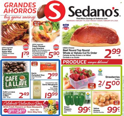 Sedano's (FL) Weekly Ad Flyer Specials February 7 to February 13, 2024