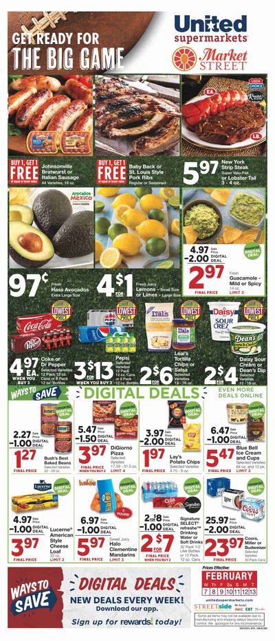 United Supermarkets (TX) Weekly Ad Flyer Specials February 7 to February 13, 2024
