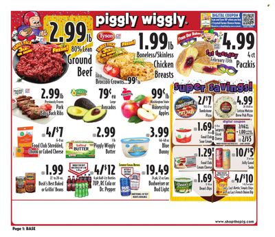 Piggly Wiggly (GA, SC) Weekly Ad Flyer Specials February 7 to February 13, 2024