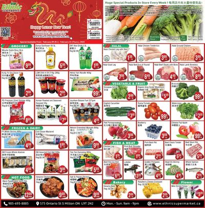 Ethnic Supermarket (Milton) Flyer February 9 to 15