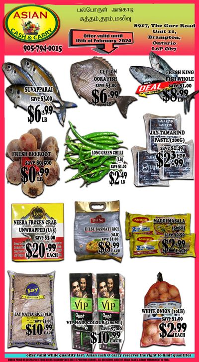 Asian Cash & Carry Flyer February 9 to 15