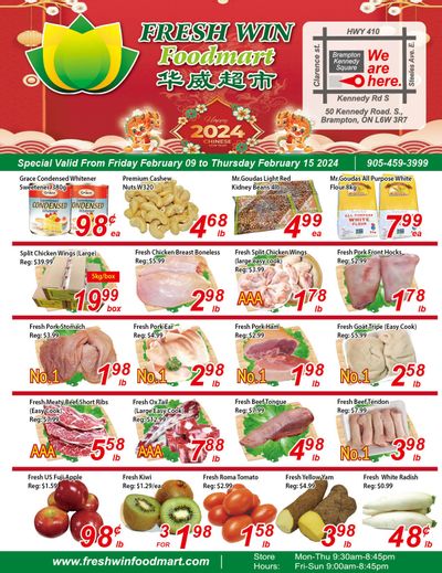 Fresh Win Foodmart Flyer February 9 to 15