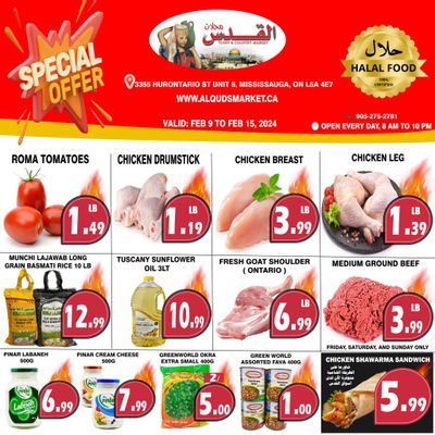 Al-Quds Supermarket Flyer February 9 to 15