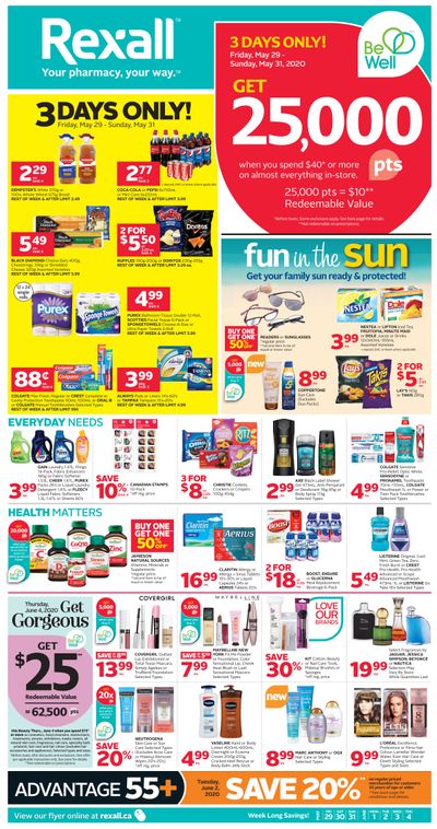 Rexall (West) Flyer May 29 to June 4
