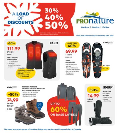 Pronature Flyer February 12 to 25