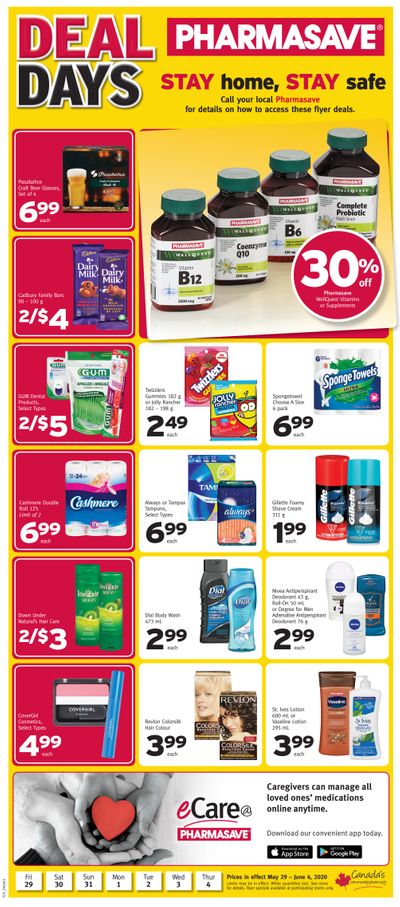 Pharmasave (ON) Flyer May 29 to June 4