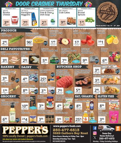 Pepper's Foods Flyer February 13 to 19