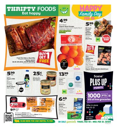 Thrifty Foods Flyer February 15 to 21