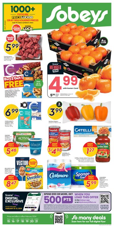 Sobeys (ON) Flyer February 15 to 21