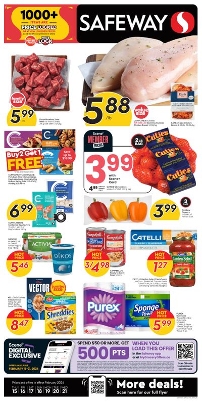 Safeway (BC) Flyer February 15 to 21