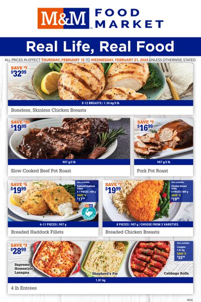 M&M Food Market (Atlantic & West) Flyer February 15 to 21