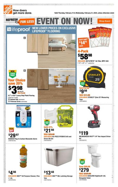 Home Depot (ON) Flyer February 15 to 21