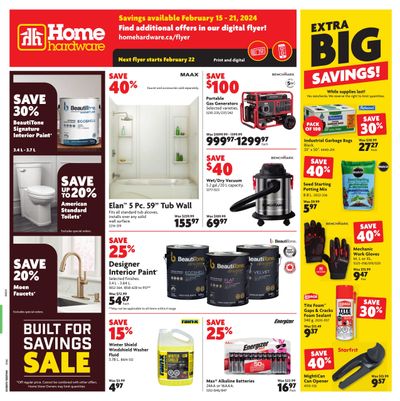Home Hardware (ON) Flyer February 15 to 21