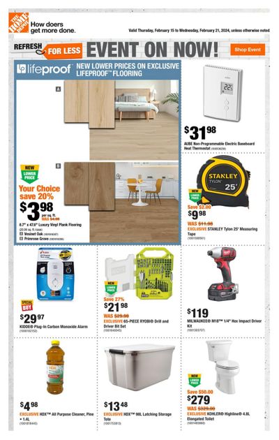 Home Depot (Atlantic) Flyer February 15 to 21