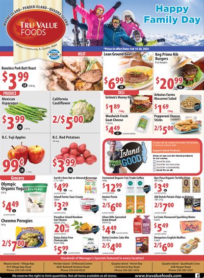 Tru Value Foods Flyer February 14 to 20