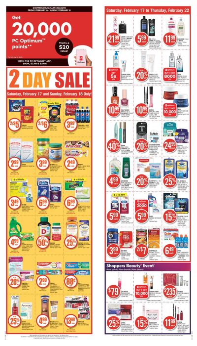 Shoppers Drug Mart (West) Flyer February 17 to 22
