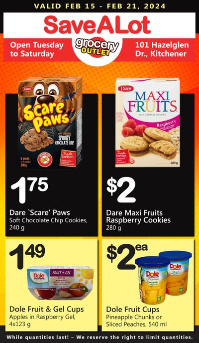 SaveALot Grocery Outlet Flyer February 15 to 21
