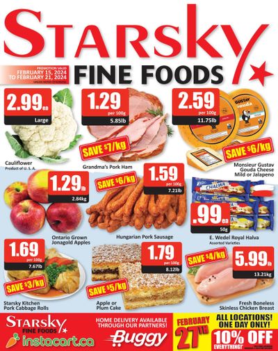 Starsky Foods Flyer February 15 to 21