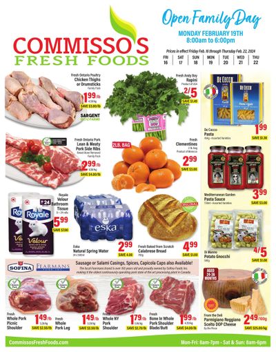 Commisso's Fresh Foods Flyer February 16 to 22