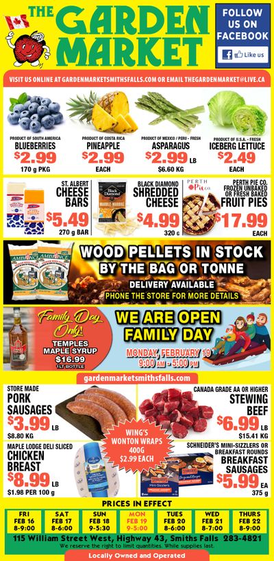 The Garden Market Flyer February 16 to 22
