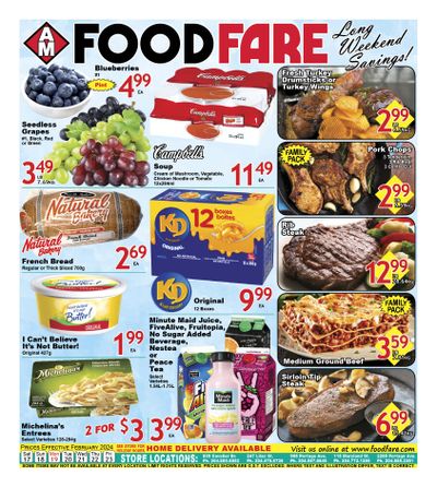 Food Fare Flyer February 17 to 23