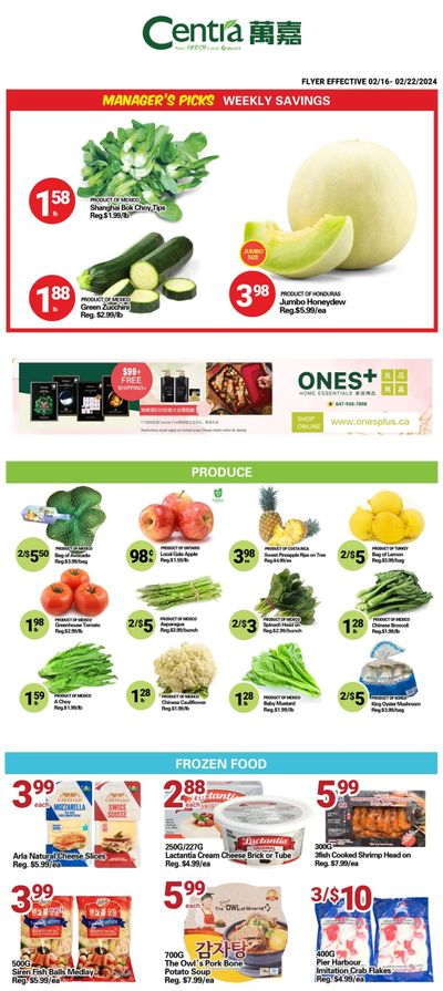 Centra Foods (Barrie) Flyer February 16 to 22