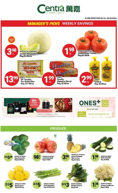 Centra Foods (North York) Flyer February 16 to 22