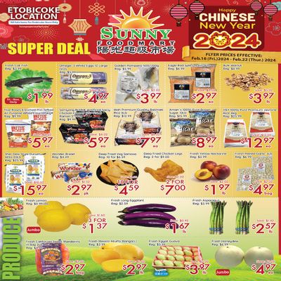 Sunny Foodmart (Etobicoke) Flyer February 16 to 22