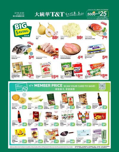 T&T Supermarket (GTA) Flyer February 16 to 22