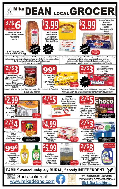 Mike Dean Local Grocer Flyer February 16 to 22