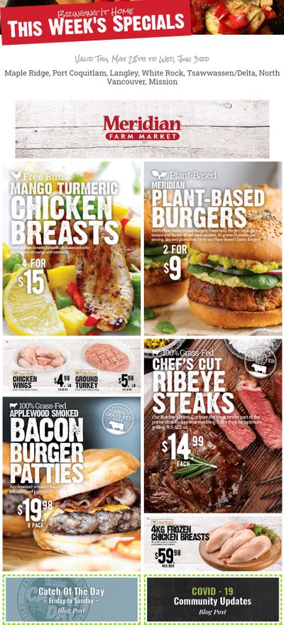 Meridian Meats and Seafood Flyer May 28 to June 3