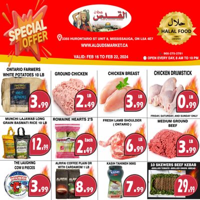 Al-Quds Supermarket Flyer February 16 to 22