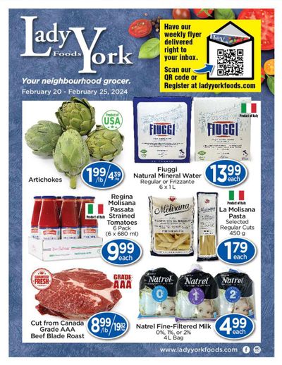 Lady York Foods Flyer February 20 to 25