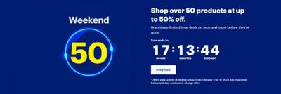 Best Buy Canada Flash Sale: 50 Products at up to 50% off