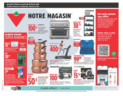 Canadian Tire (QC) Flyer February 22 to 28