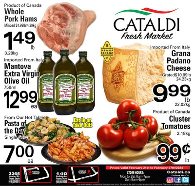 Cataldi Fresh Market Flyer February 21 to 27